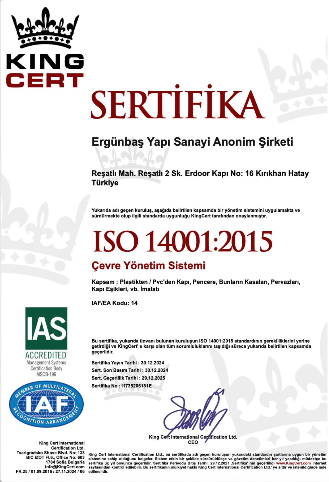 ISO 14001