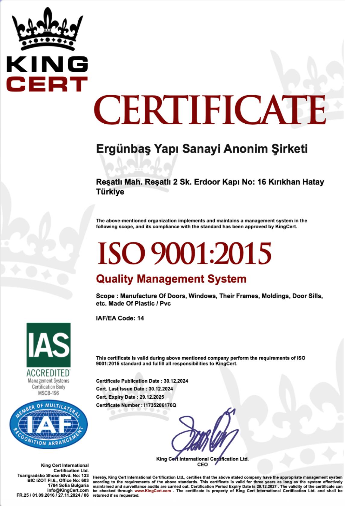 ISO 9001