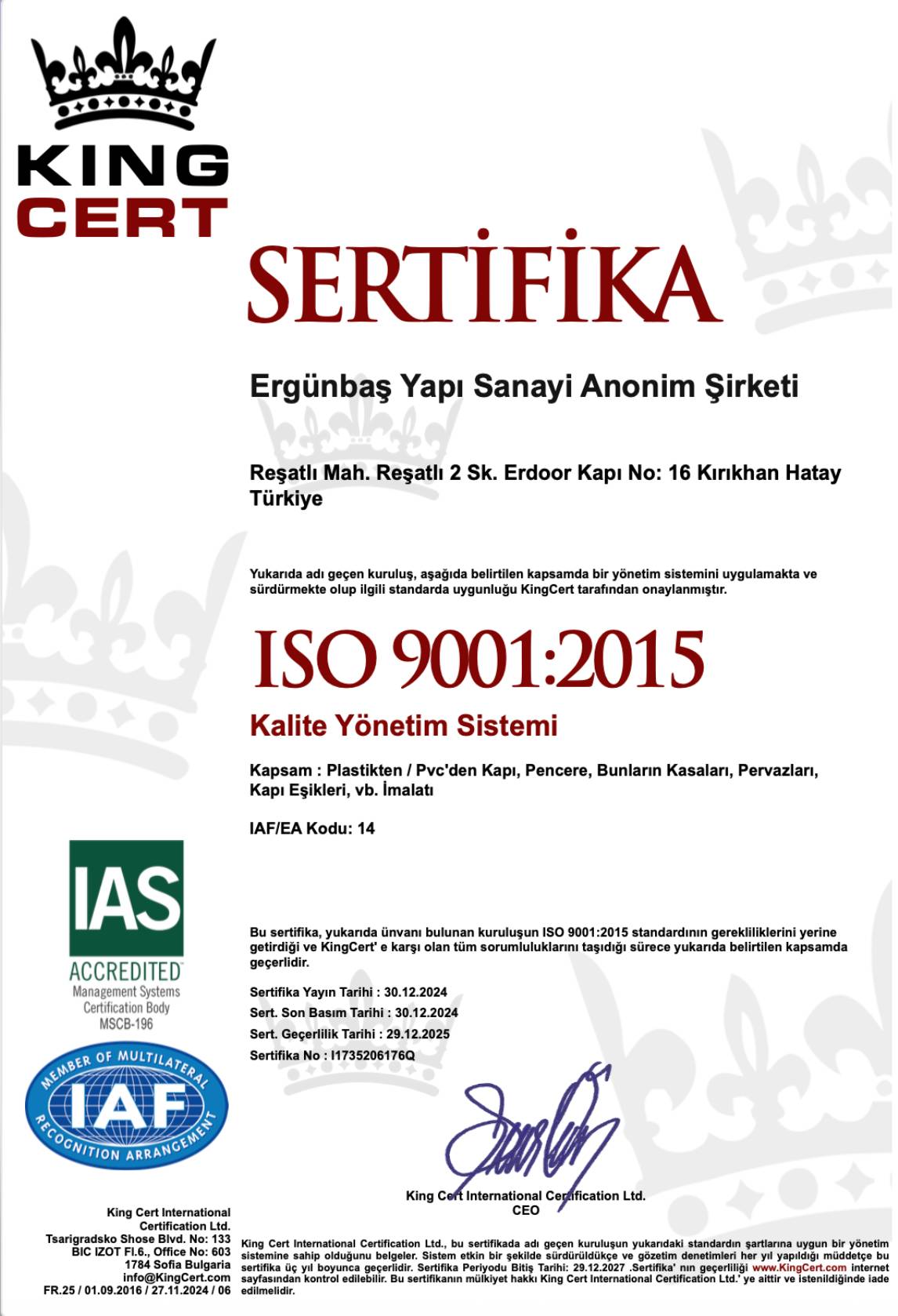 ISO 9001